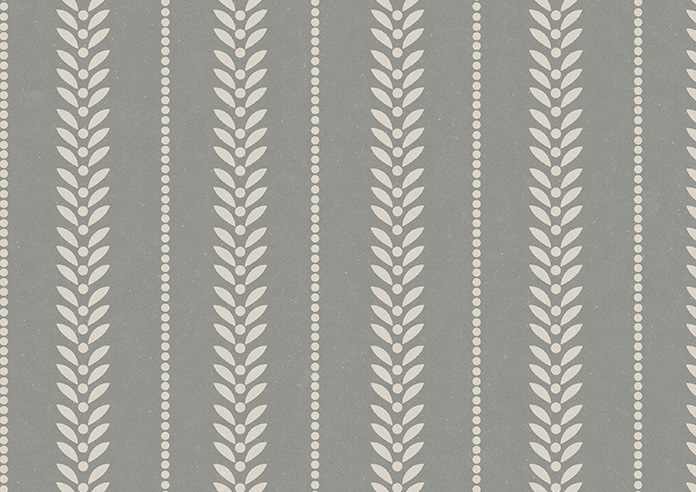 Laurel Stripe, Grey - Roman Blind - Image 7